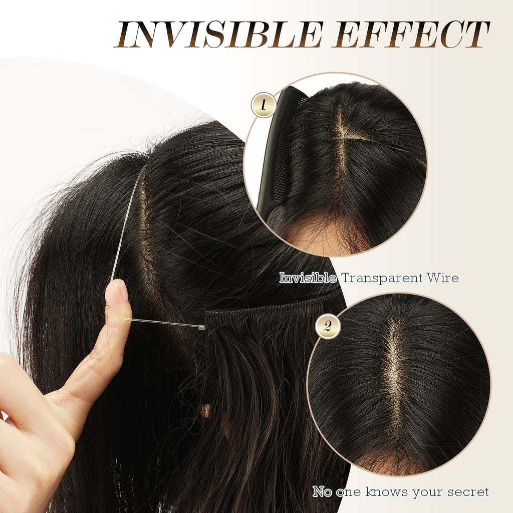 Natürliche Haarverlängerungen 45 cm