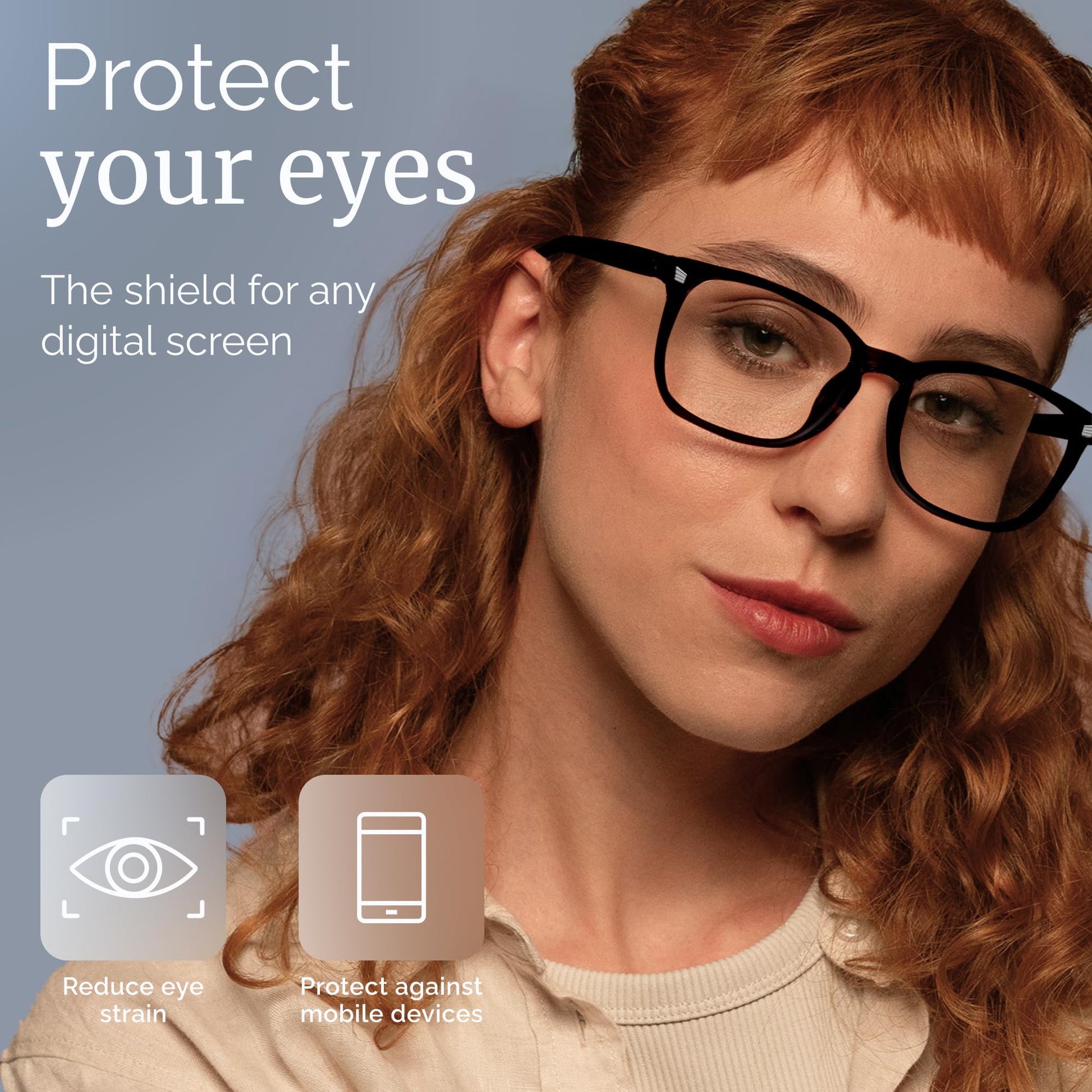 livho High-Tech-Blaulichtbrille