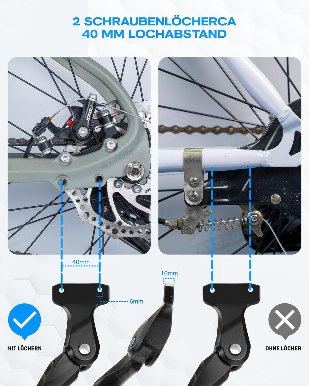 Fahrradständer Höhenverstellbar – 24–29 Zoll
