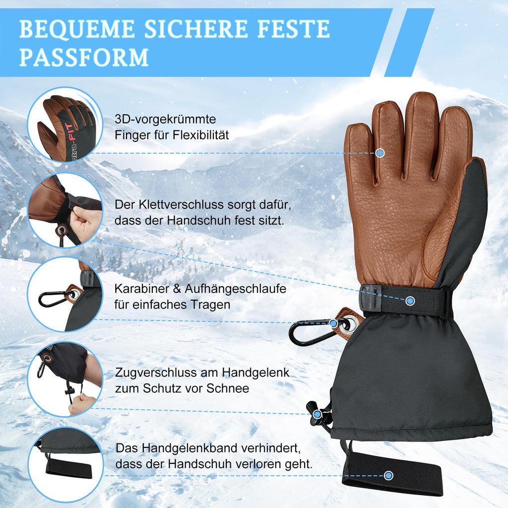 Winterhandschuhe Wasserdicht Warm Winddicht Unisex