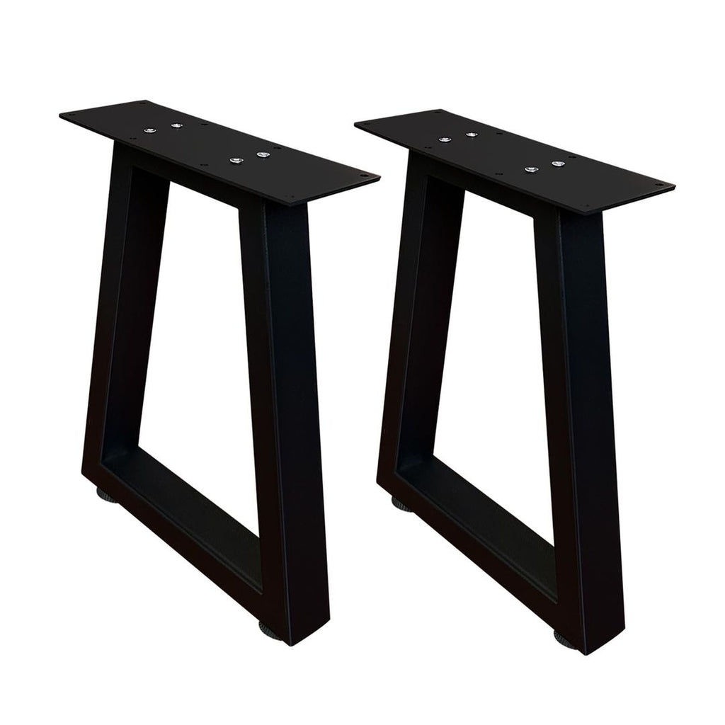 Verstellbare Metalltischbeine – Für Couchtisch, Schwarz, H 40 cm