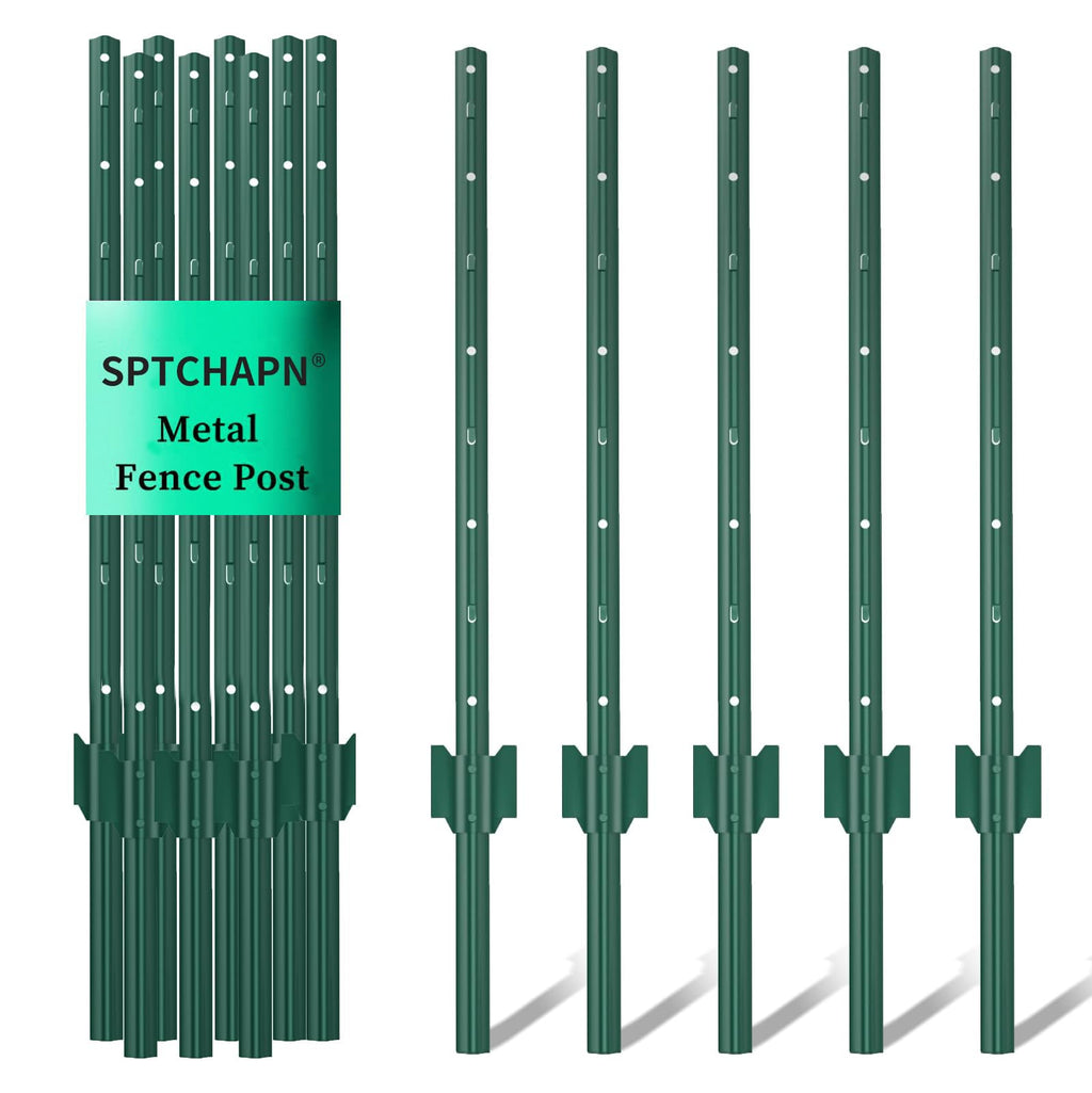 Zaunpfosten 148 cm, 10er-Set