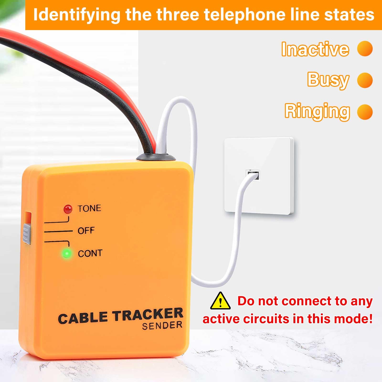 Kabel Tracker RJ11