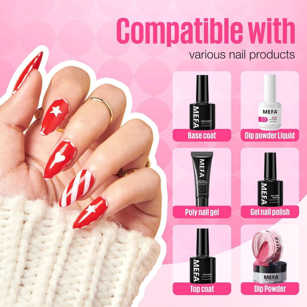 Nageltips-Set 600Stk