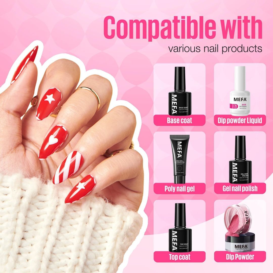 Nageltips-Set 600Stk