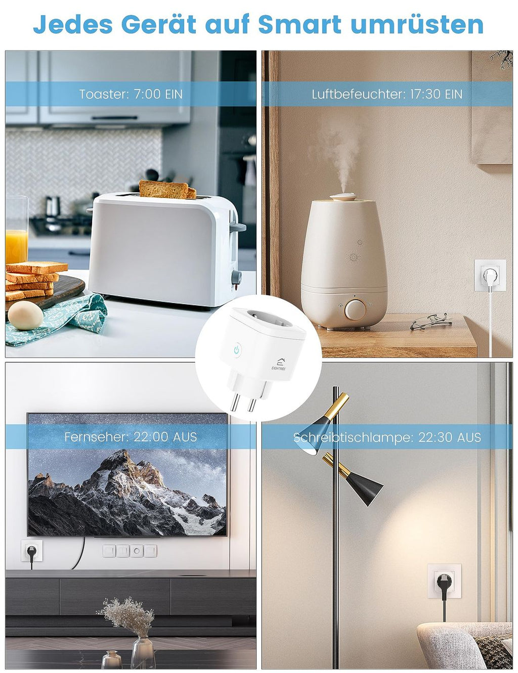 Smart Home WiFi Steckdose