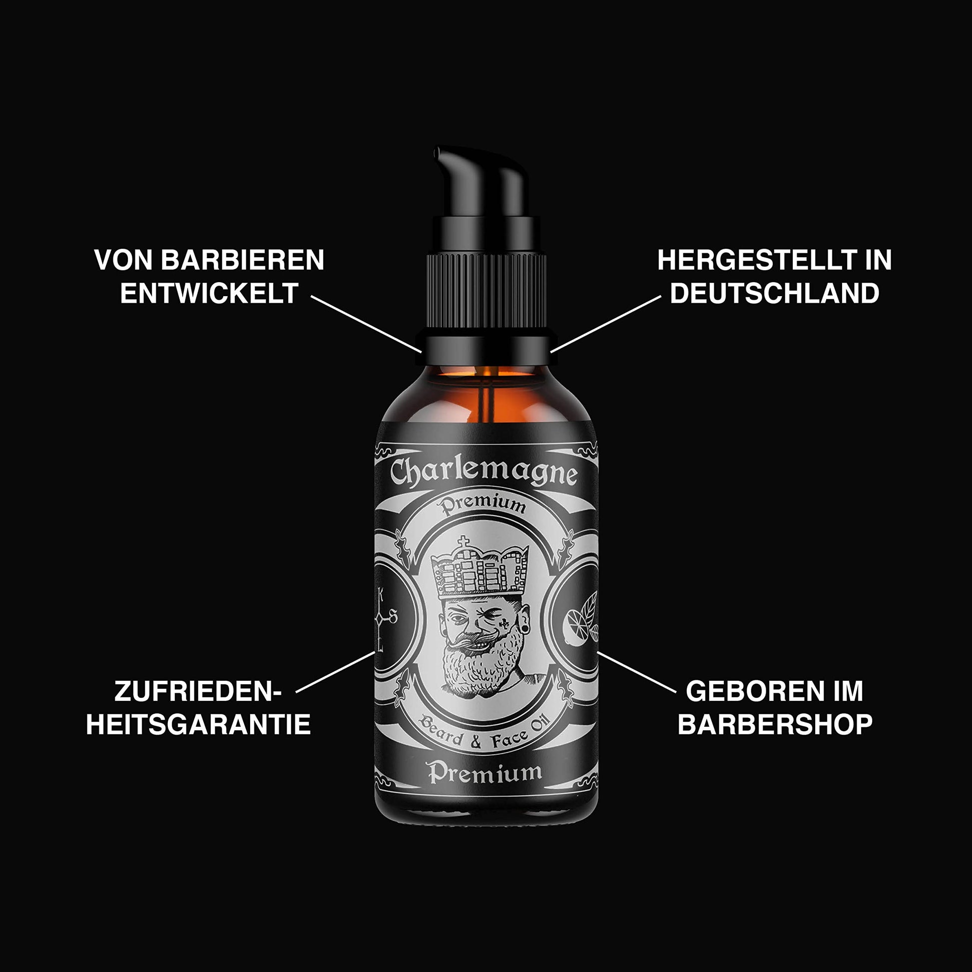 Bartöl  30 ml, vegane Formel