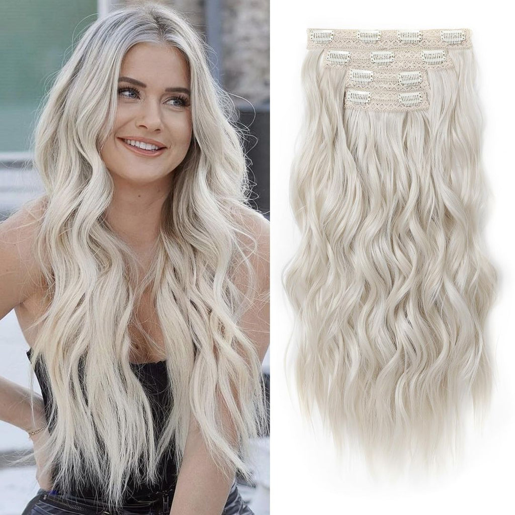 Clip-in-Haarverlängerungen, 60 cm