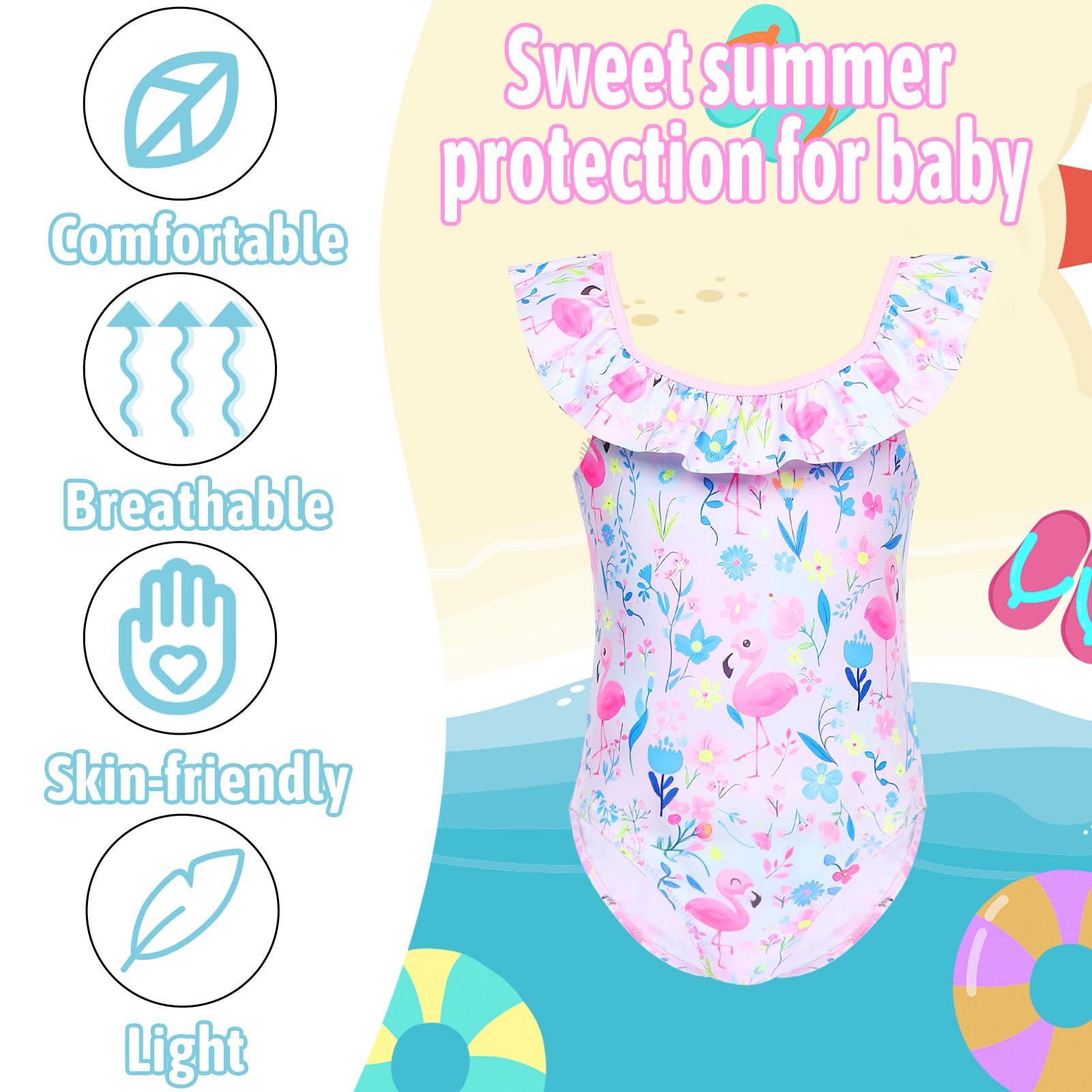 Mädchen Badeanzug Stil 1