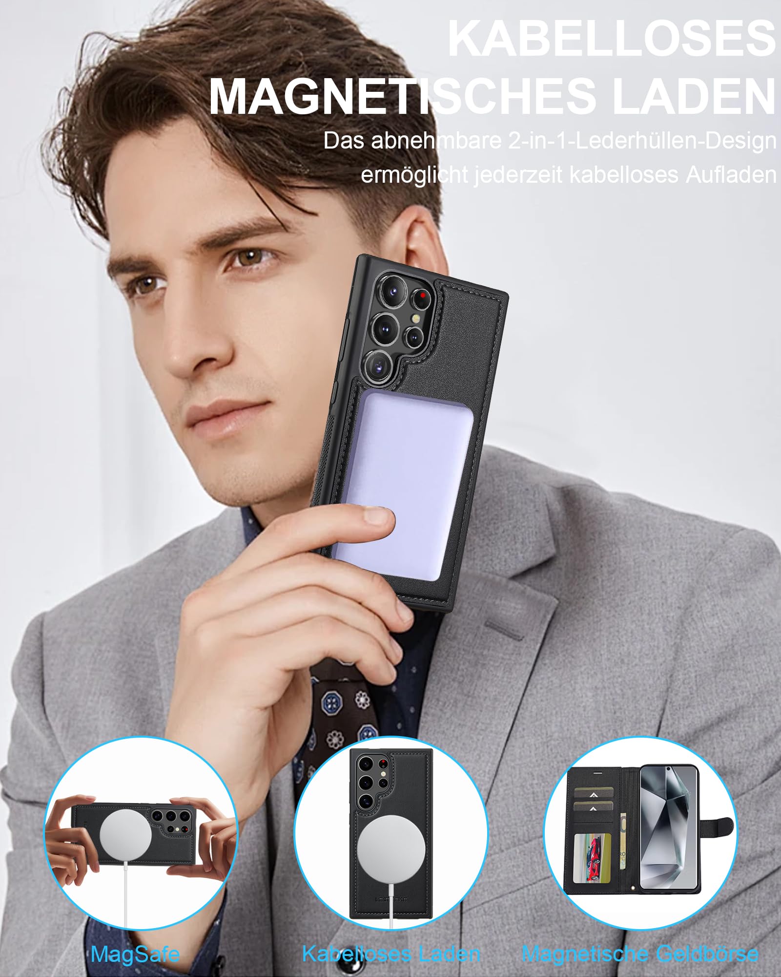 Magnetcase für Samsung Galaxy S24 Ultra