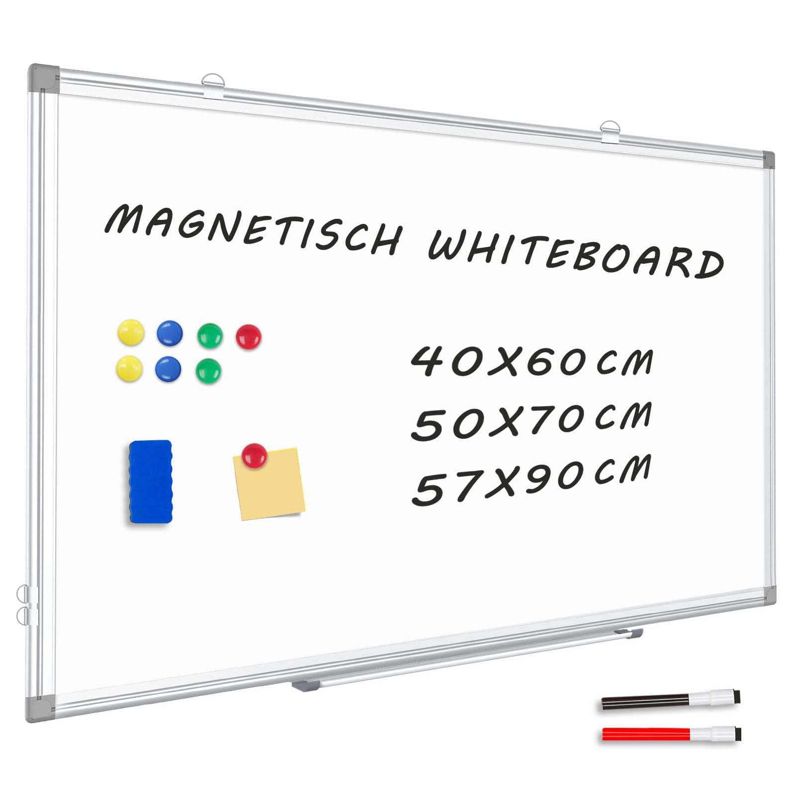 QUEENLINK Magnetische Whiteboard-Tafel