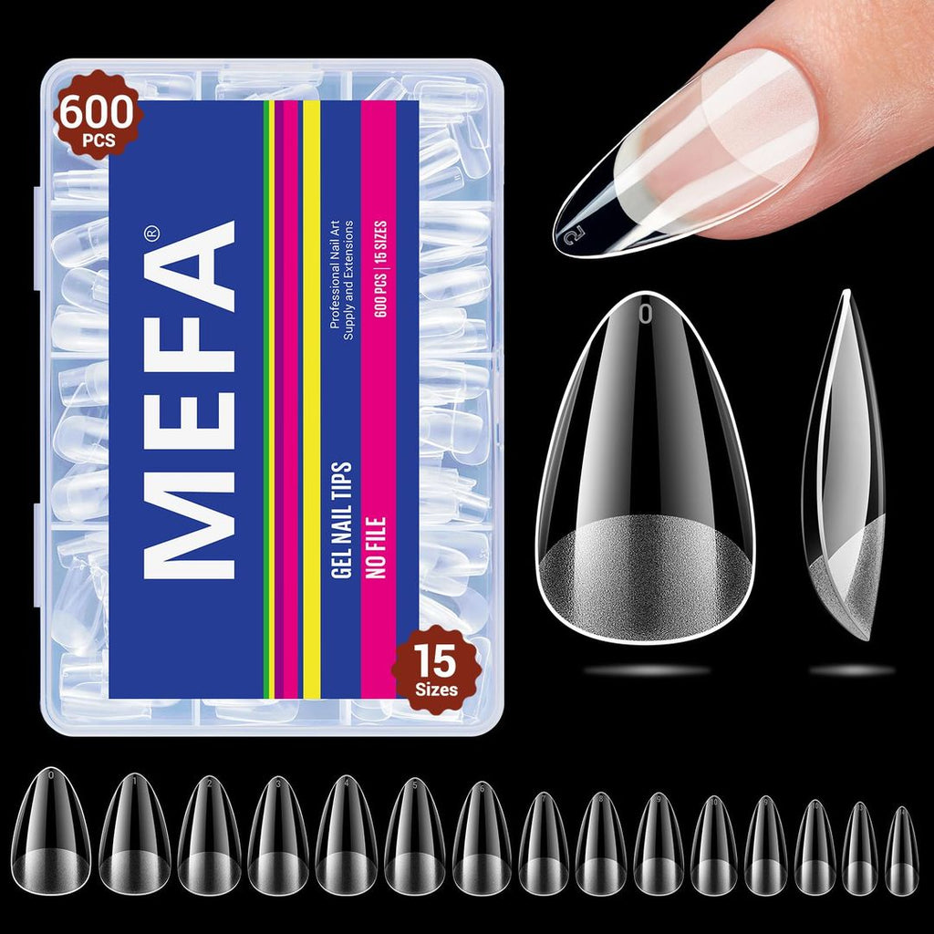 Nageltips-Set 600Stk