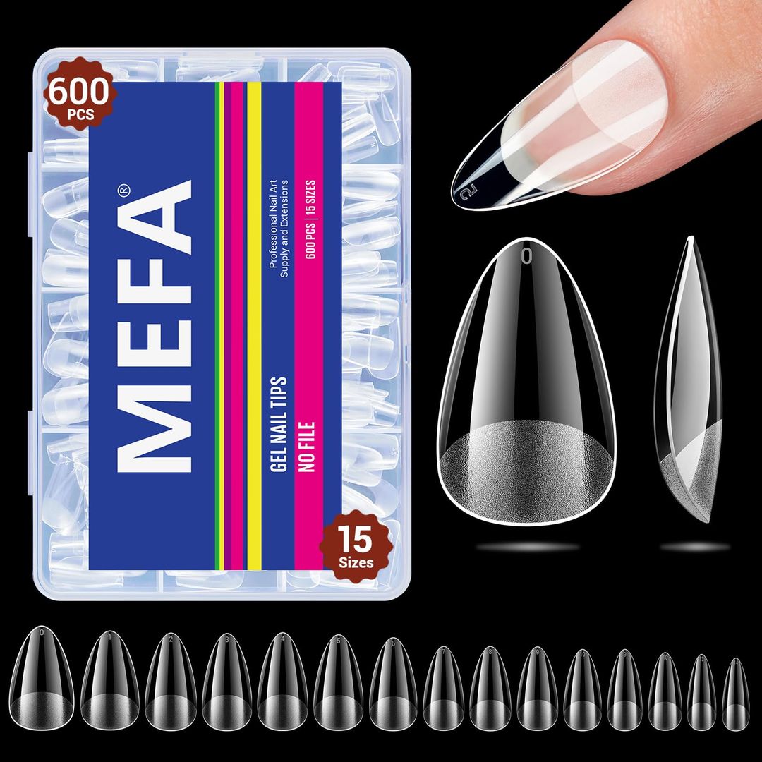 Nageltips-Set 600Stk