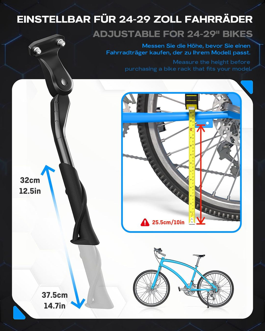 Fahrradständer Höhenverstellbar – 24–29 Zoll