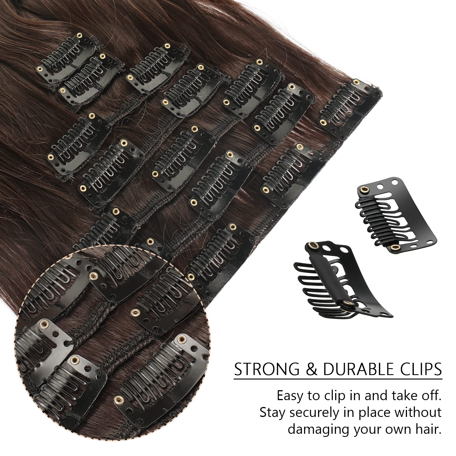 Clip-in-Haarverlängerung  50 cm