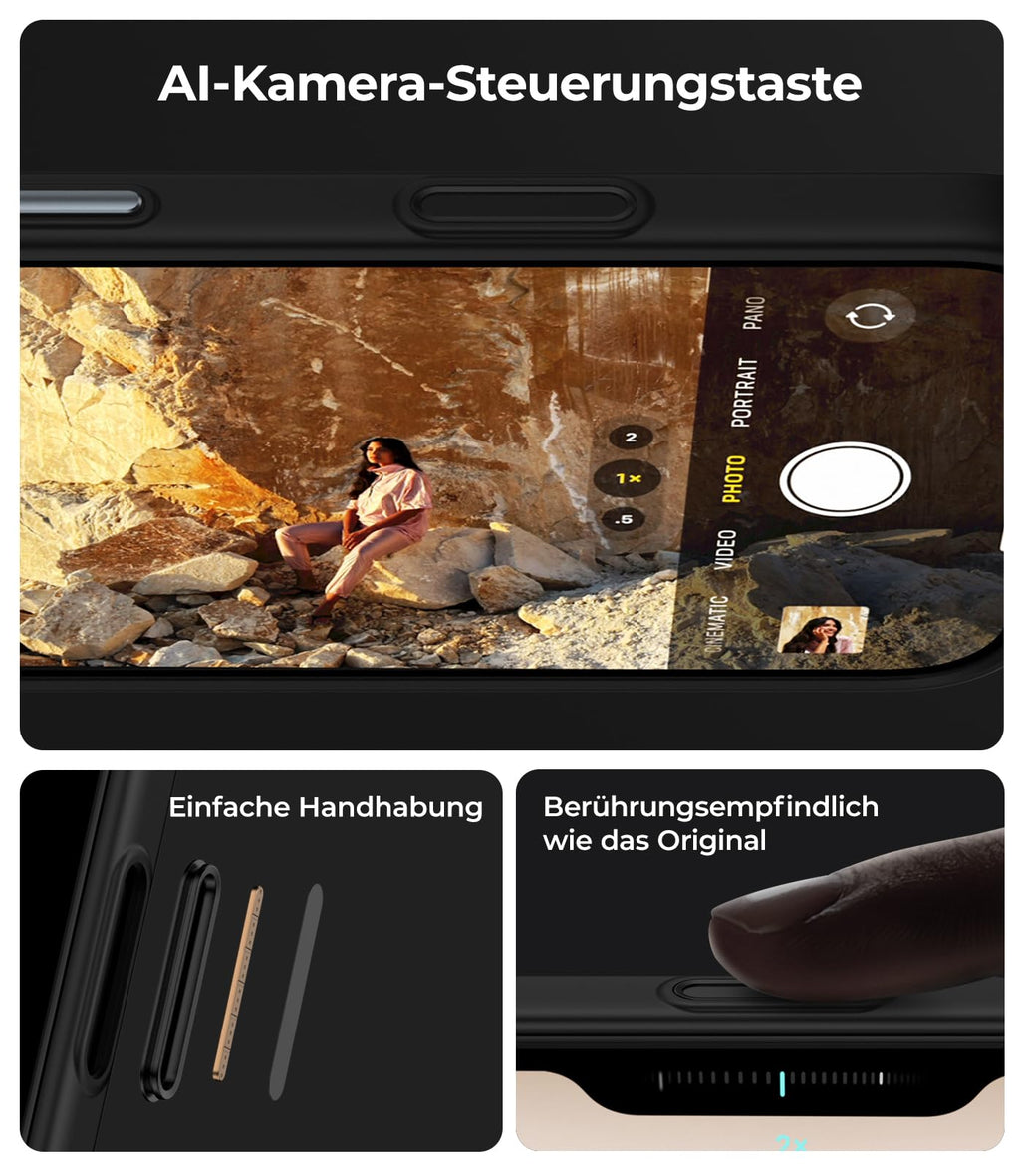 BENKS ArmorPro Hülle – iPhone 17 Pro Max, Schwarz, Militärqualität