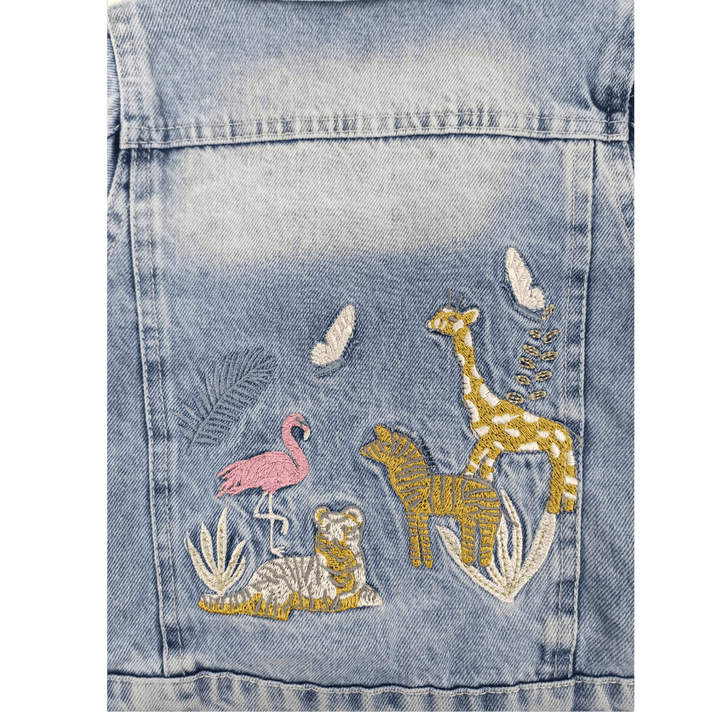 3-er Set Jeans mit Jacke, Große 4/6 Jahre - widim.de