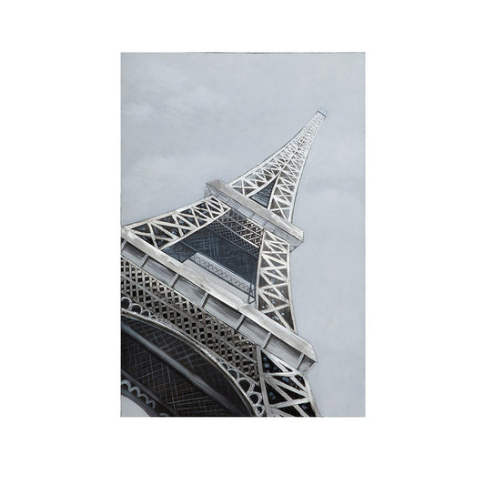 3D Bild "Eiffelturm" mit Aluminium Elementen 80x120