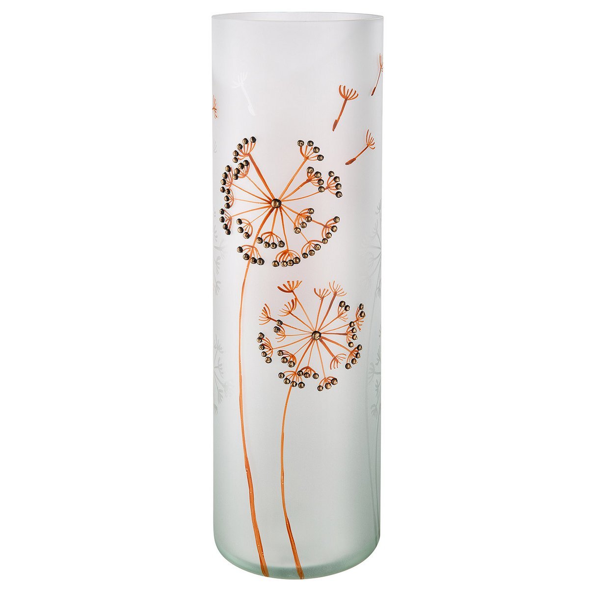 Glas Zylindervase "Dandelion"