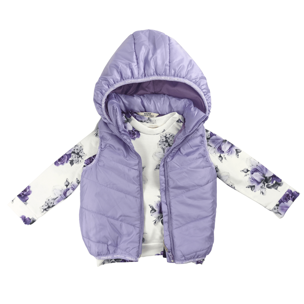 3-er Set mit Weste, Große 6/9 Jahre - widim.de