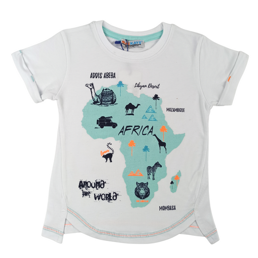 T-Shirt "Africa", Große 18Monaten/5Jahre