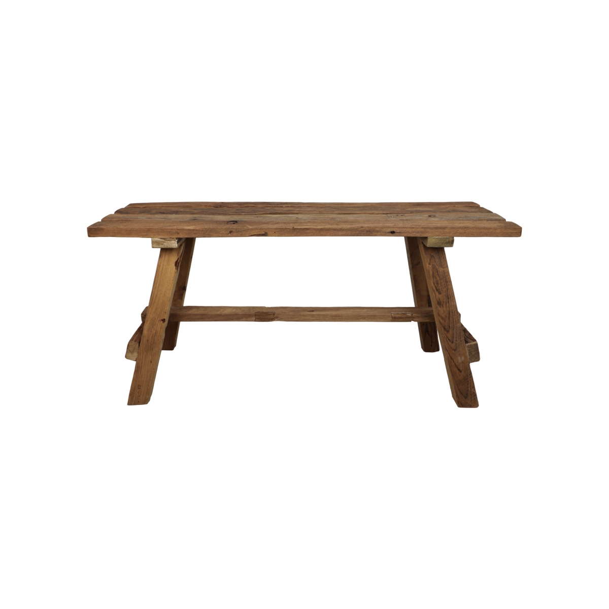 Dekorative Bank Neapel - 100 cm - natur - Teak