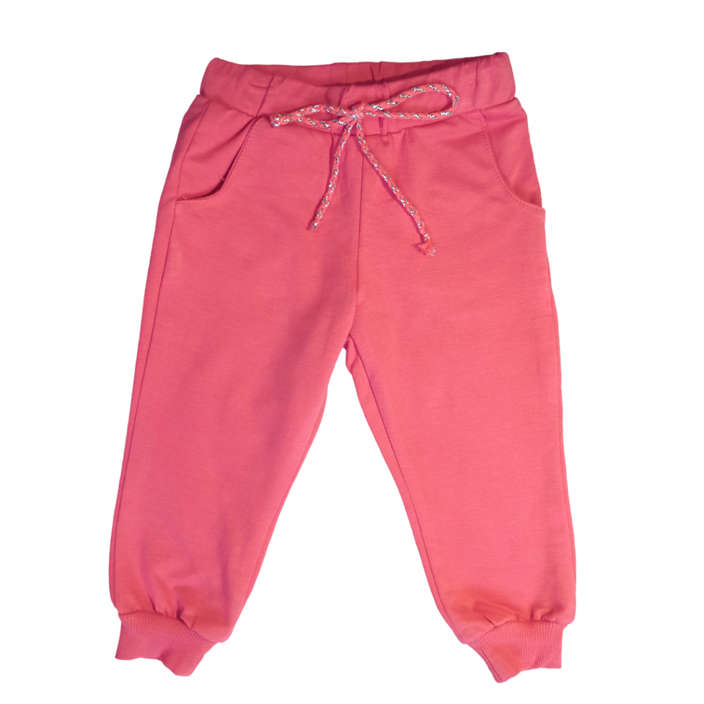 Mädchen 3-er Set mit Jacke " Pink", Große^92/110