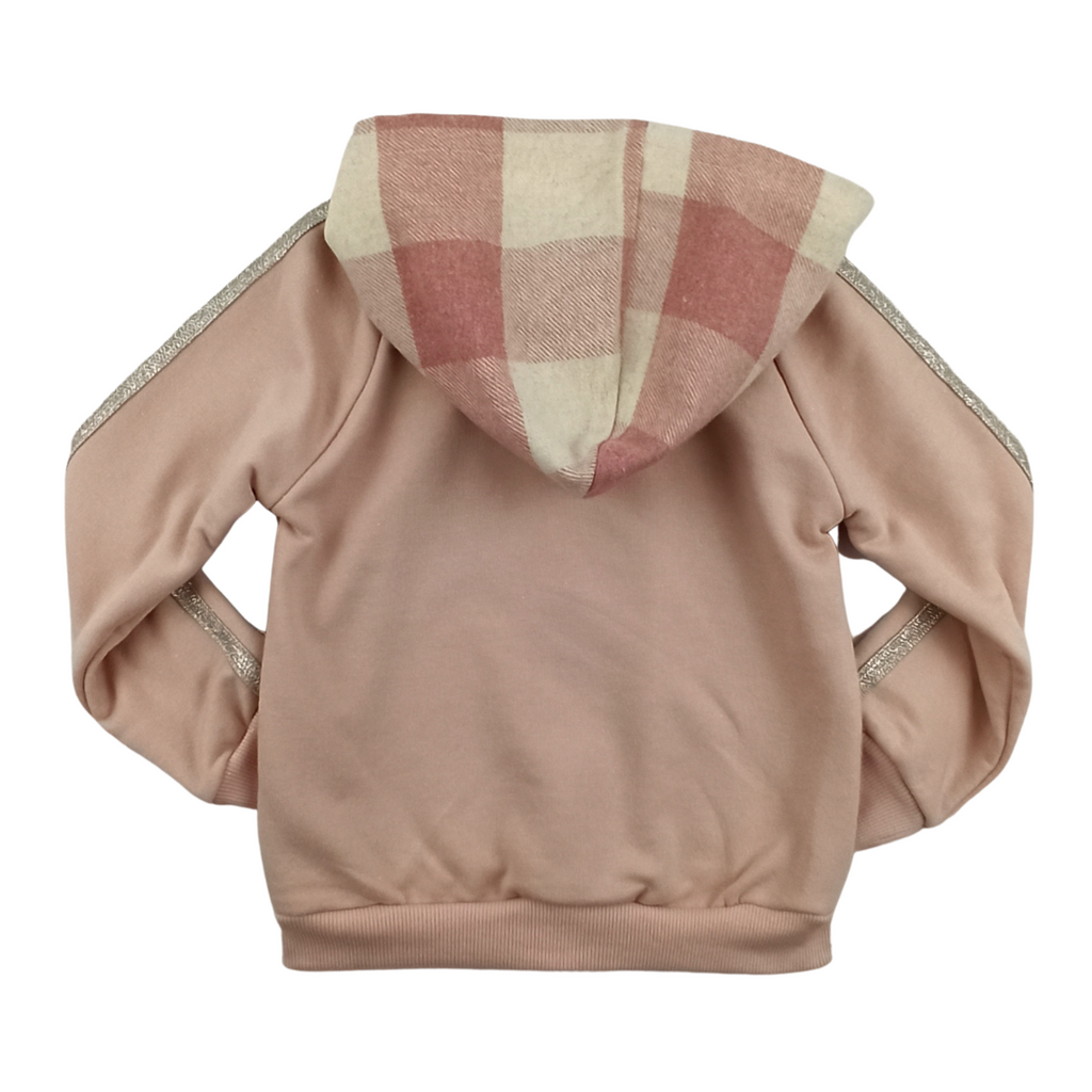 Mädchen 3-er Set mit Sweatshirt " Rosa", Große 104/122