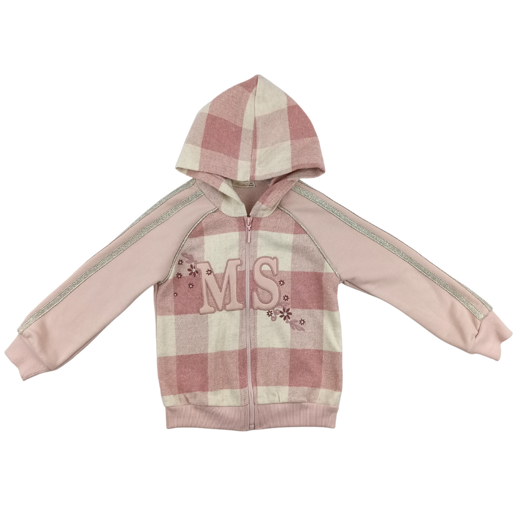Mädchen 3-er Set mit Sweatshirt " Rosa", Große 104/122