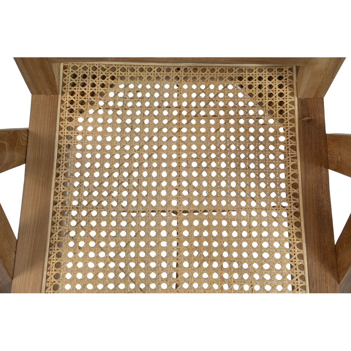 Esszimmerstuhl - 56x52x83 - Natur - Teak/Rotan