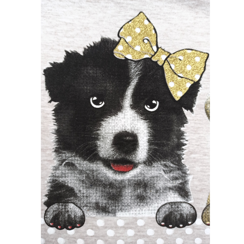 Kleid "Hunde", Große 98/116