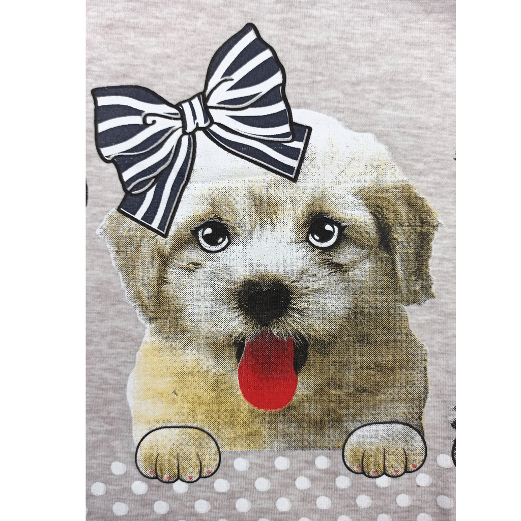 Kleid "Hunde", Große 98/116