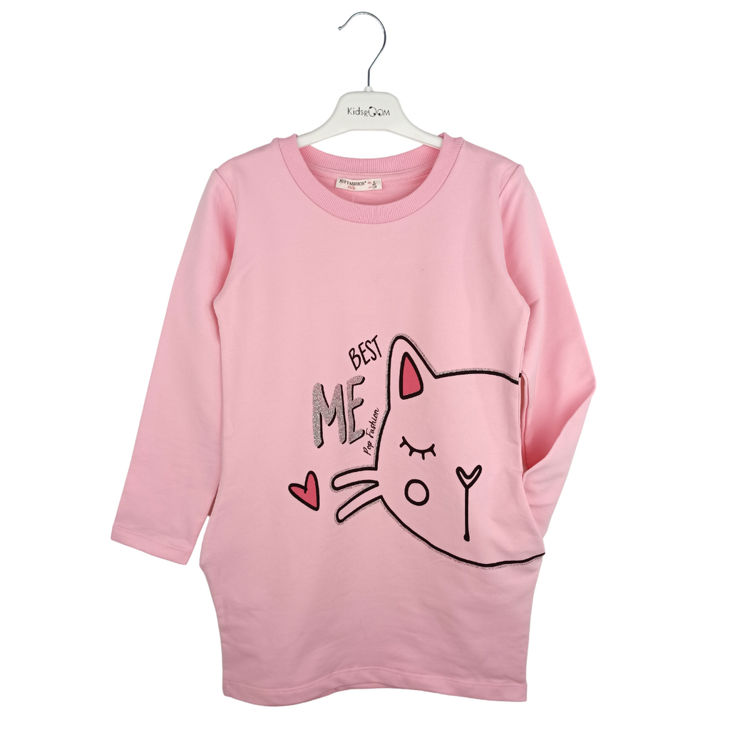 Mädchen Kleid PF Kitty Cat, Große 98/128