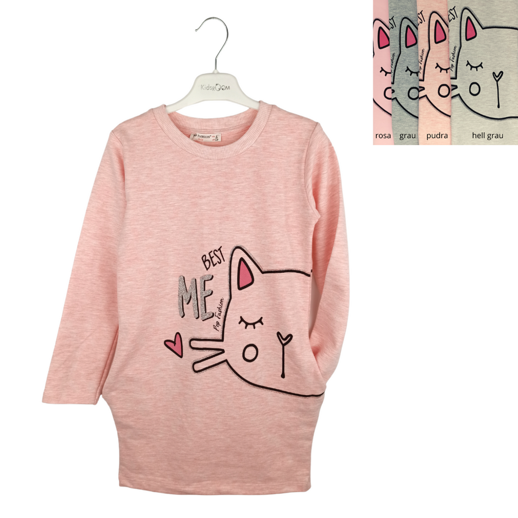 Mädchen Kleid PF Kitty Cat B, Große 98/128
