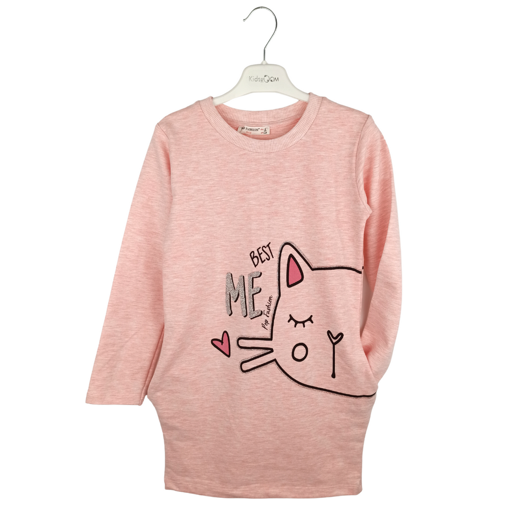 Mädchen Kleid PF Kitty Cat B, Große 98/128