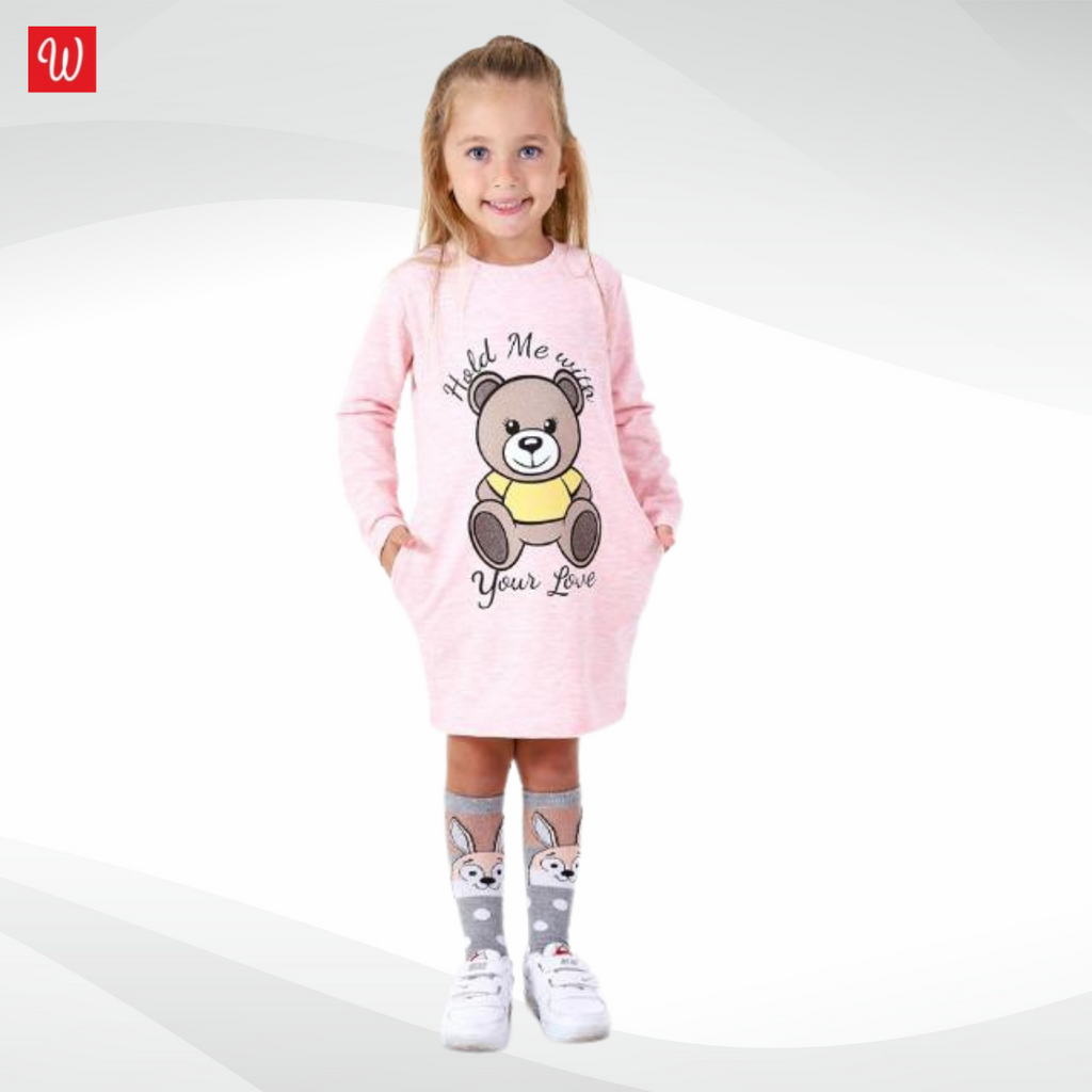 Mädchen Kleid PF Bear, Große 98/128