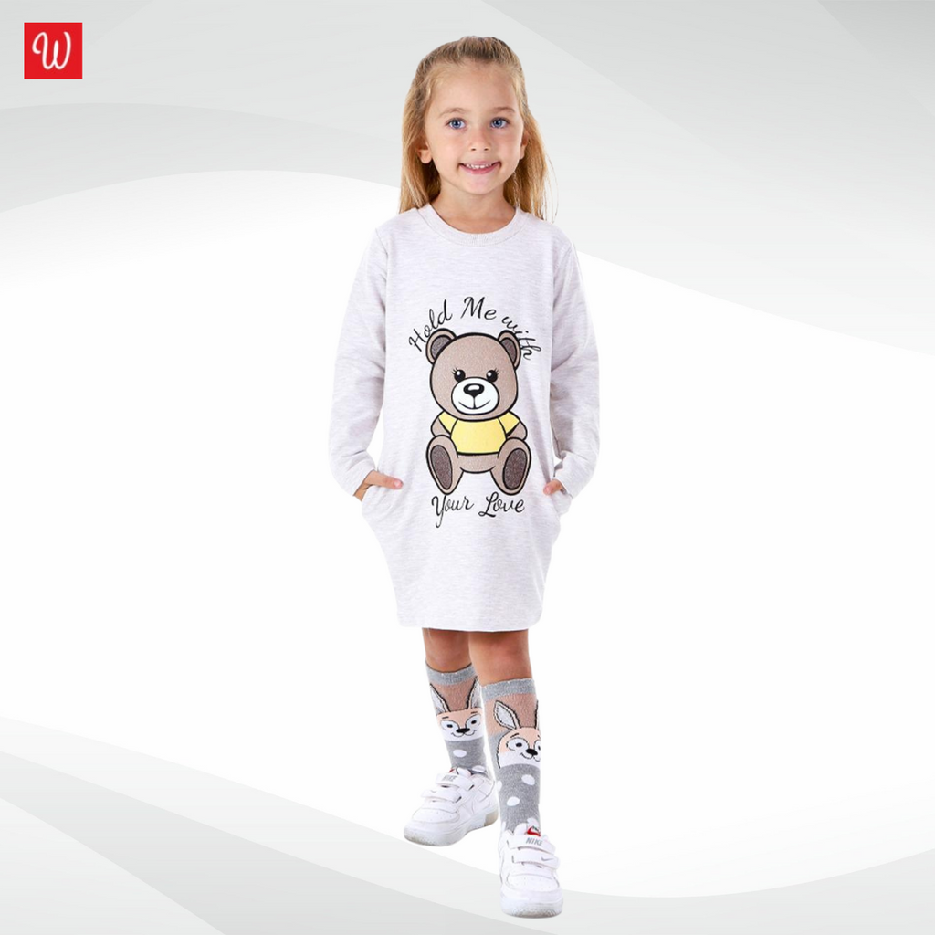 Mädchen Kleid PF Bear, Große 98/128