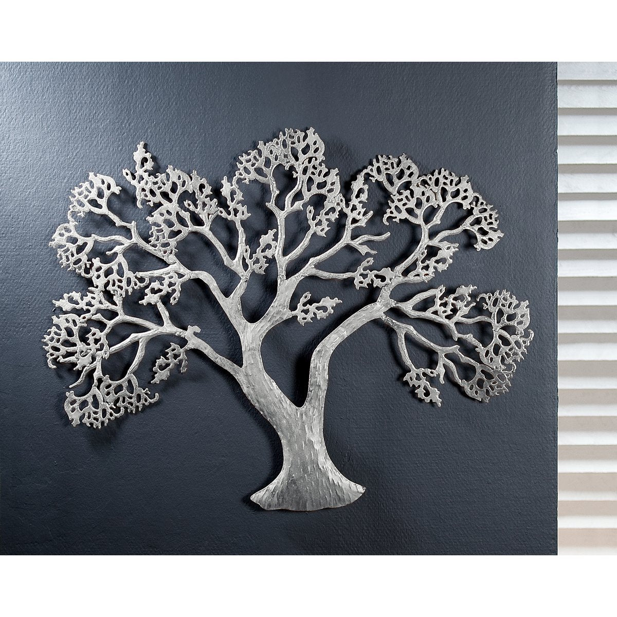 Metall Wandrelief"Baum"