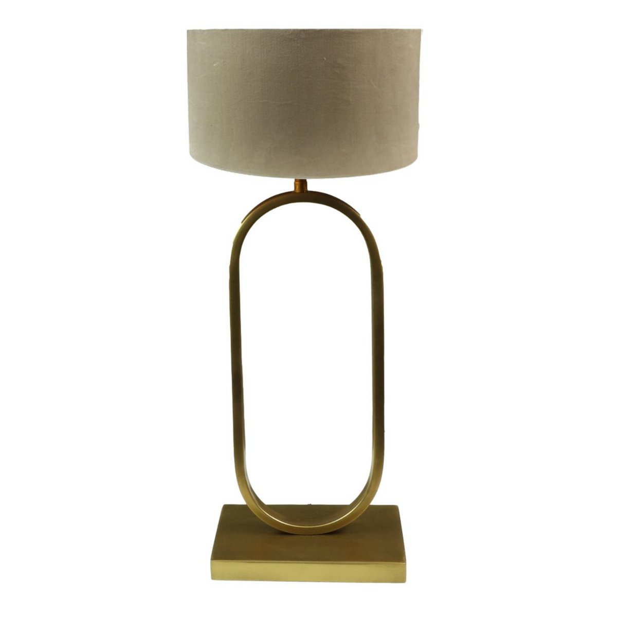 Round Lamp shade - 25x25x18 - WarmGrey - Velvet