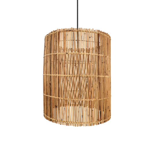 Pendelleuchte - ø50 cm - Rattan - Natur