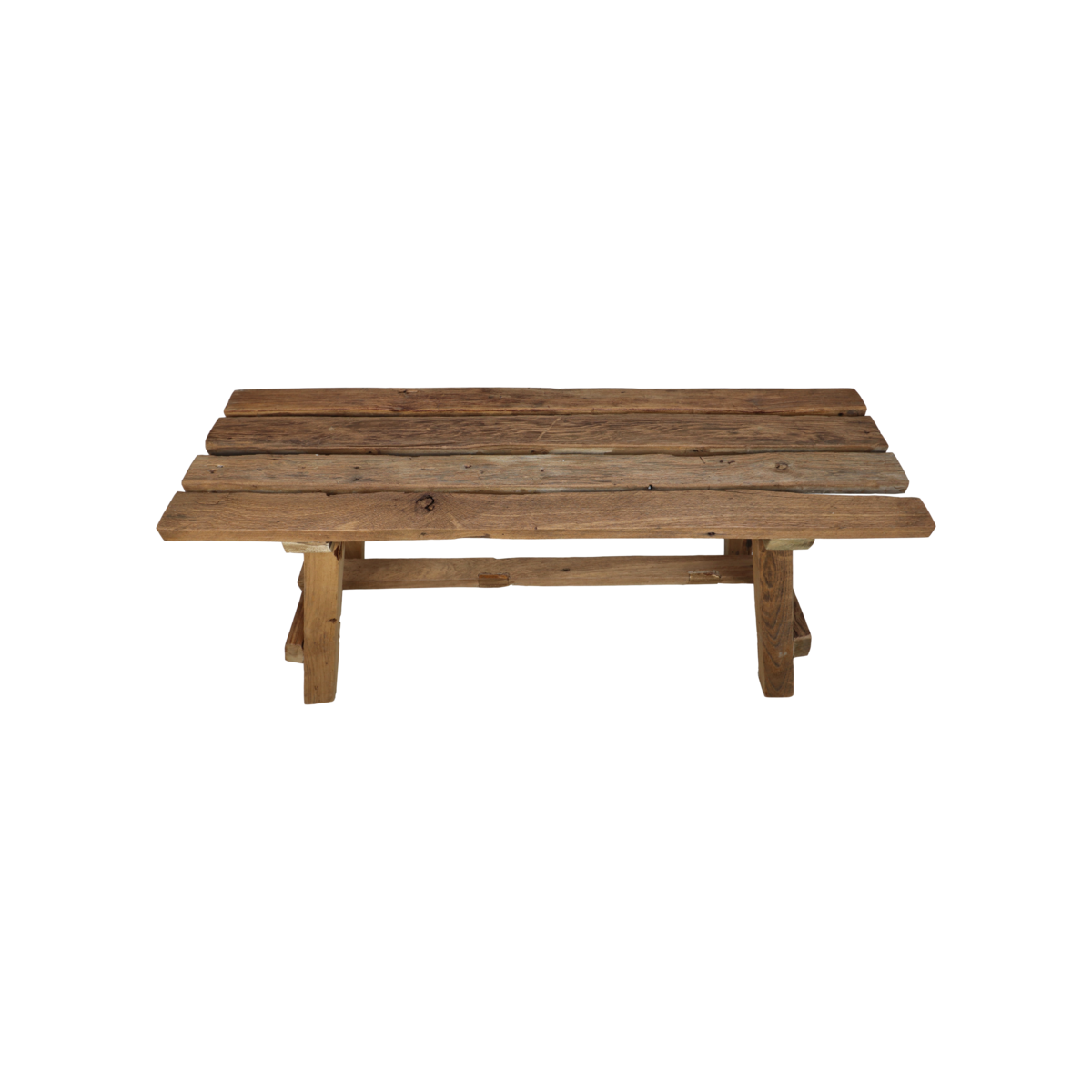 Dekorative Bank Neapel - 100 cm - natur - Teak