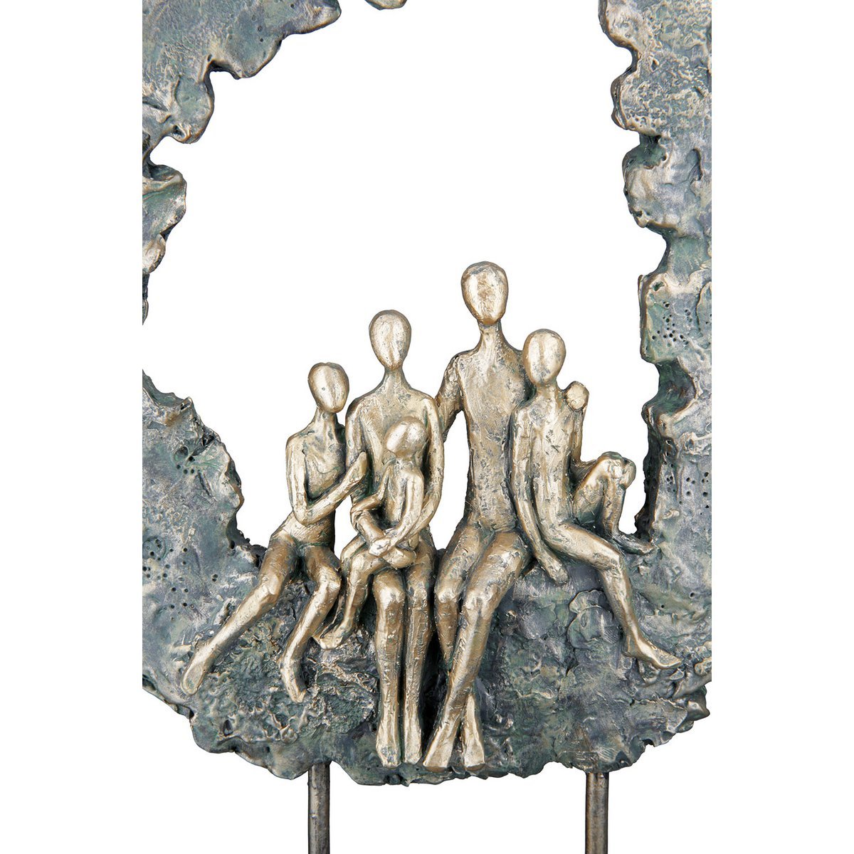 Poly Skulptur "Familie"