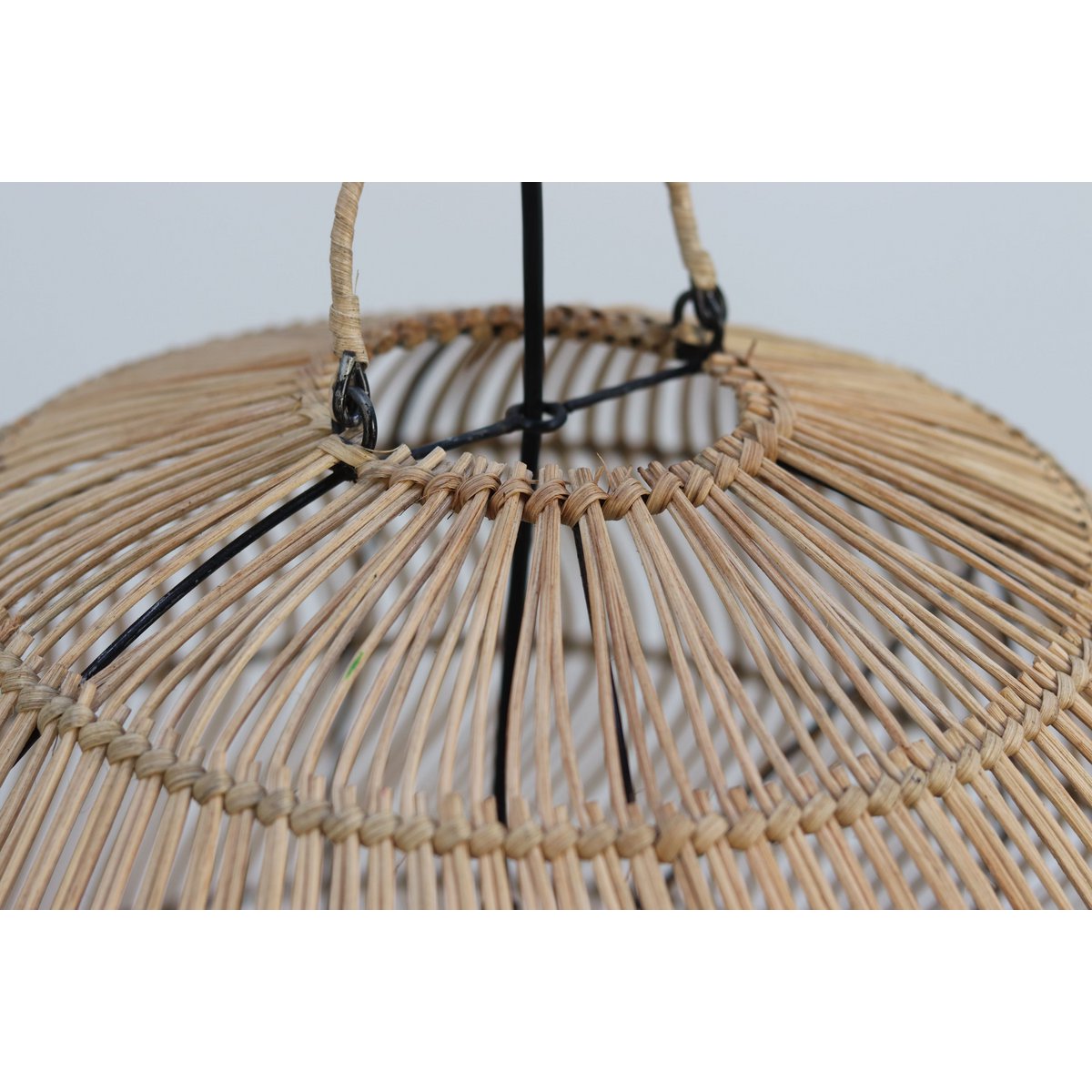 Rotan Pendelleuchte - ø55 cm - Natur