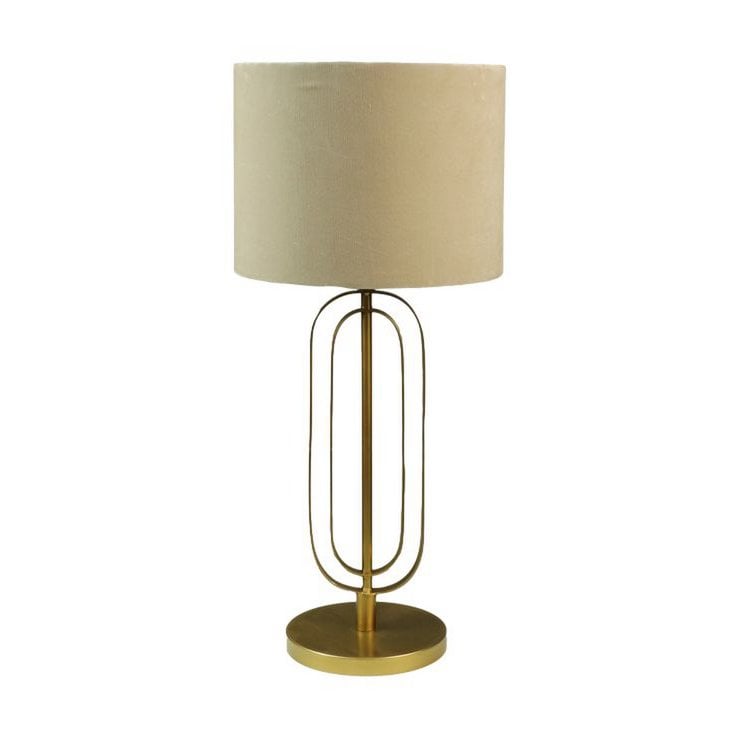 Round Lamp shade - 32x32x24 - WarmGrey - Velvet