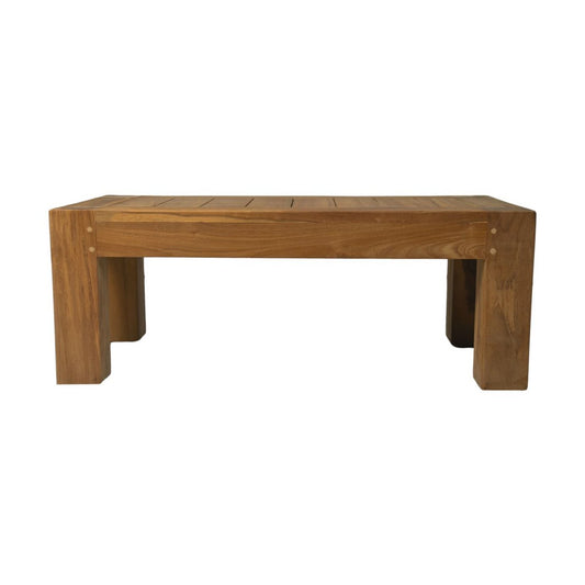 Couchtisch Garden - 80x40x30 - Natur - Teak