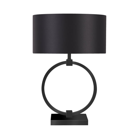 Ringlampe Schwarz S