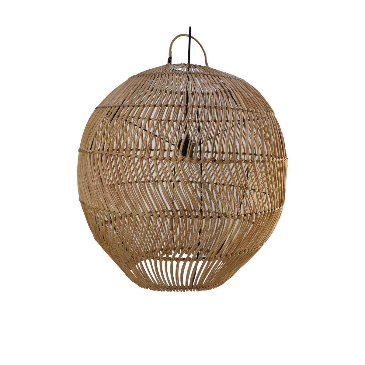 Rotan Pendelleuchte - ø55 cm - Natur